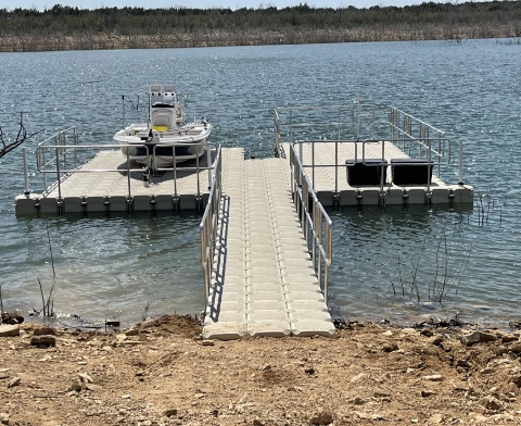 Custom Floating Dock & Swim Platforms